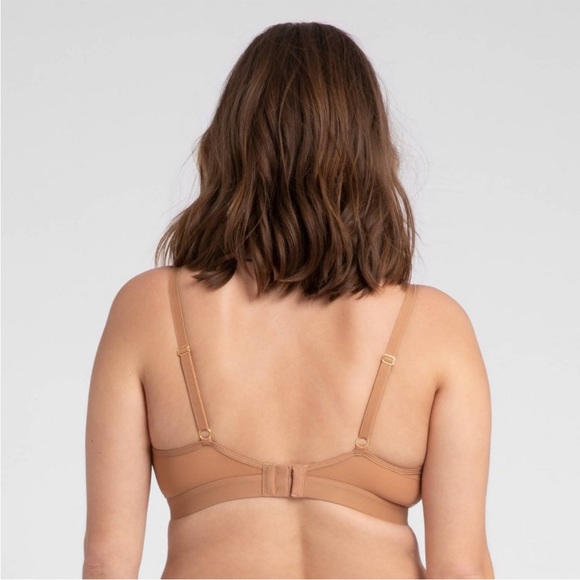 NWT LIVELY Women's Leopard Print Busty Mesh Trim Bralette - Picture 5 of 7